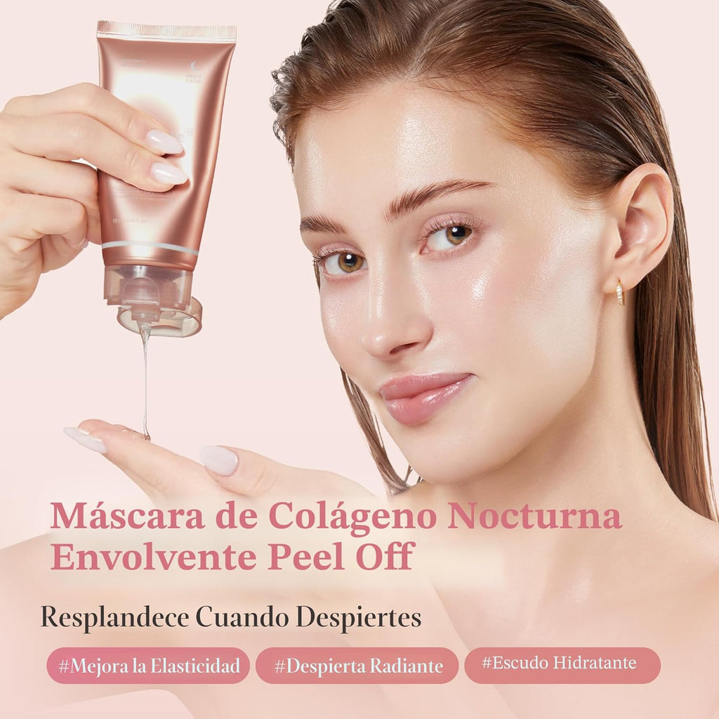 Mascarilla Nocturna Envolvente de Colágeno